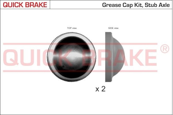 9829K Quick Brake Заглушка маточини